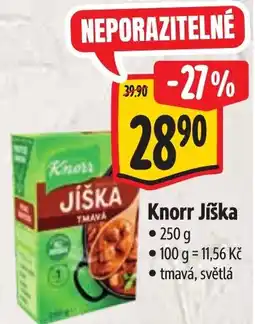 Albert Knorr Jíška tmavá nabídka