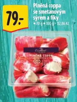 Albert Excellent plněná coppa se smetanovým sýrem a fíky nabídka