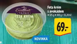 Albert Excellent Feta krém s avokádem nabídka
