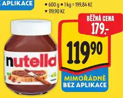 Albert nutella nabídka