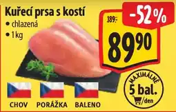 Albert Kuřecí prsa s kostí nabídka