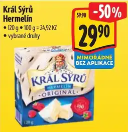Albert Král Sýrů Hermelín nabídka