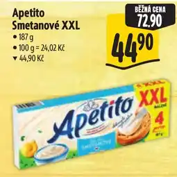 Albert Apetito smetanové xxl nabídka