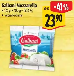 Albert Galbani Mozzarella nabídka