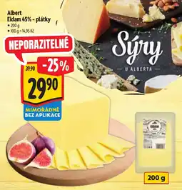Albert Albert Eidam 45% - plátky nabídka