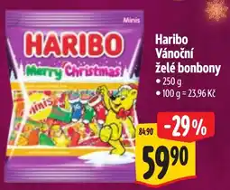 Albert Haribo Vánoční želé bonbony nabídka