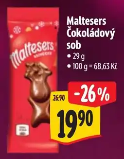 Albert Maltesers čokoládový sob nabídka