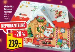 Albert Kinder Mix Adventní kalendář nabídka