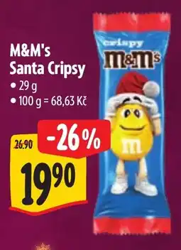 Albert M&M's Santa Cripsy nabídka