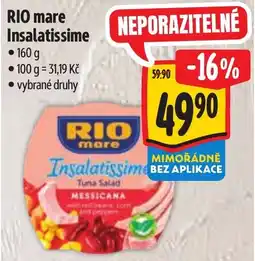 Albert Rio mare Insalatissime nabídka