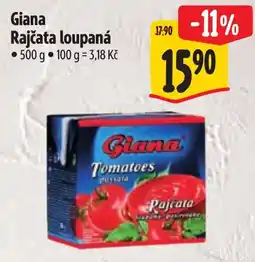 Albert Giana rajčata loupaná nabídka