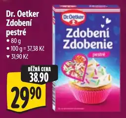 Albert Dr. Oetker Zdobení pestré nabídka