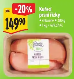 Albert Nature's Promise Kuřecí prsní řízky nabídka