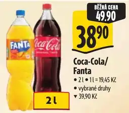 Albert Coca-Cola/Fanta nabídka