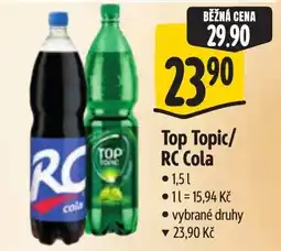 Albert Top Topic/RC Cola nabídka