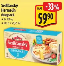 Albert Sedlčanský Hermelín nabídka