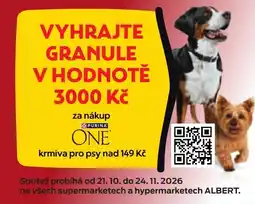Albert Purina One krmiva pro psy nabídka