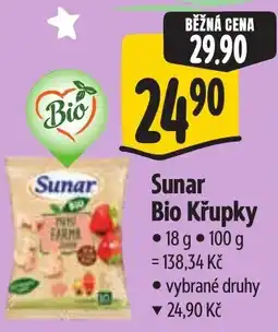 Albert Sunar Bio Křupky nabídka
