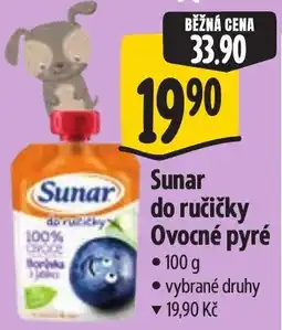 Albert Sunar do ručičky Ovocné pyré nabídka