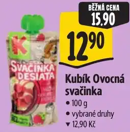 Albert Kubík Ovocná svačinka nabídka