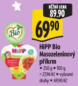 Albert HiPP Bio Masozenelinový příkrm nabídka