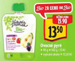 Albert Nature's Promise Bio Ovocné pyré nabídka
