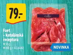 Albert Fuet - katalánská receptura nabídka