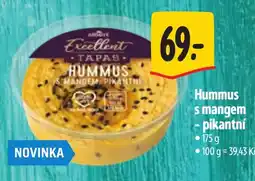 Albert albert excellent tapas hummus s mangem pikantní nabídka