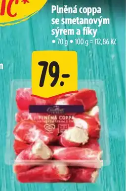 Albert Plněná coppa se smetanovým sýrem a fíky nabídka