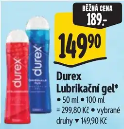 Albert Durex Lubrikační gel* nabídka