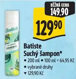 Albert Batiste Suchý šampon* nabídka