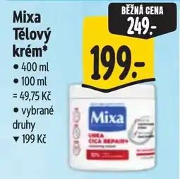 Albert Mixa tělový krém nabídka