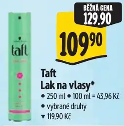 Albert Taft Lak na vlasy nabídka
