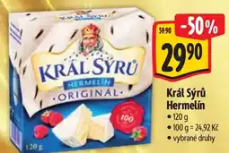 Albert Král Sýrů Hermelín nabídka