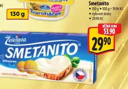 Albert Zeleťava smetanito nabídka