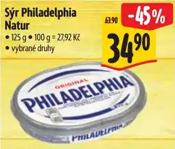 Albert Philadelphia sýr Natur nabídka