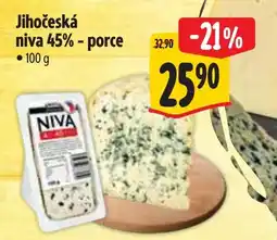 Albert Niva jihočeská niva 45% - porce nabídka