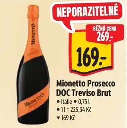 Albert Mionetto Prosecco DOC Treviso Brut nabídka