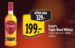 Albert Grants Triple wood whisky nabídka