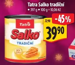 Albert Tatra Salko tradiční nabídka