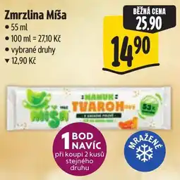 Albert Míša tvarohová nabídka