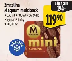 Albert Magnum zmrzlina mini almond nabídka