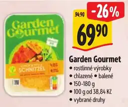 Albert Garden Gourmet Schnitzel nabídka