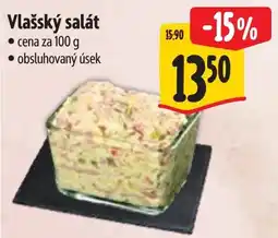 Albert Vlaššký salát nabídka