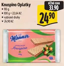 Albert Manner Knuspino nabídka
