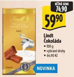 Albert Lindt Čokoláda nabídka