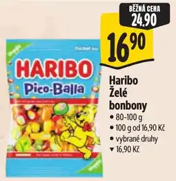 Albert Haribo želé bonbony nabídka