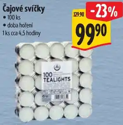 Albert Čajové svíčky nabídka