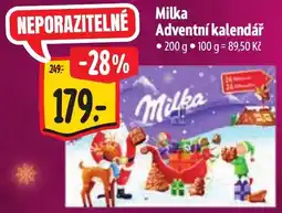 Albert Milka adventní kalendář nabídka