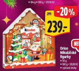 Albert Orion Mikulášské figurky nabídka